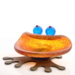 Borowski HOPPER Bowl – Amber
