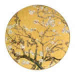 Goebel Artis Orbis Plate – Almond Tree Gold
