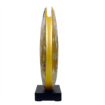 Goebel Artis Orbis Vase – Almond Tree Gold 33.5 cm - Image 2