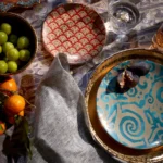 L'Objet Fortuny Assorted Dessert Plates (Set of 4) - Image 2