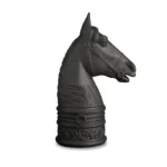 L'Objet Horse Bookend - Black
