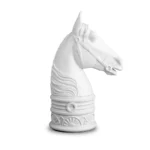 L'Objet Horse Bookend - White