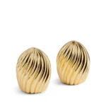 L'Objet Ripple Spice Jewels (Set of 2) - Gold