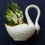 L'Objet Medium Swan Bowl - White - Image 3