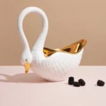 L'Objet Medium Swan Bowl - White - Image 2