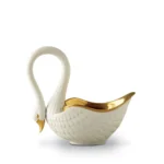 L'Objet Medium Swan Bowl - White