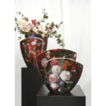 Goebel Artis Orbis Vase – Flowers in Vase 29 cm - Image 2