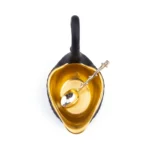L'Objet Swan Salt Cellar - Black - Image 3