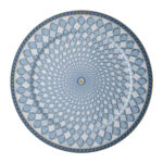 Swarovski Signum Azure Service Plate 33 cm