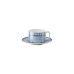 Swarovski Signum Azure Cup and Saucer 4 Low
