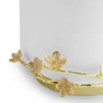 Michael Aram Cherry Blossom Bath Waste Basket - Image 4