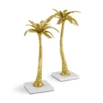 Michael Aram Palm Candleholders Set - Image 3