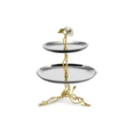 Michael Aram Anemone 2-Tier Etagere