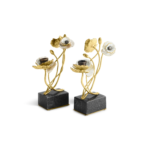 Michael Aram Anemone Candleholders - Image 3