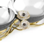 Michael Aram Anemone Double Dish - Image 4