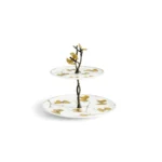 Michael Aram Butterfly Ginkgo 2-Tier Etagere