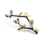 Michael Aram Butterfly Ginkgo Candleholders Centerpiece - Image 2