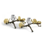 Michael Aram Butterfly Ginkgo Candleholders Low