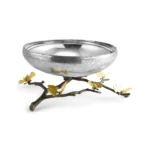 Michael Aram Butterfly Ginkgo Footed Bowl Centerpiece