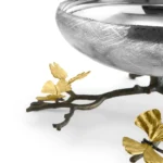 Michael Aram Butterfly Ginkgo Footed Bowl Centerpiece - Image 2