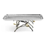 Michael Aram Butterfly Ginkgo Footed Tray Centerpiece
