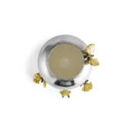 Michael Aram Butterfly Ginkgo Footed Vase Medium - Image 7