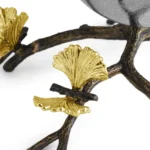Michael Aram Butterfly Ginkgo Footed Vase Medium - Image 8