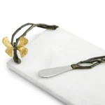 Michael Aram Butterfly Ginkgo Cheese Board Marble - Image 2