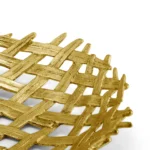 Michael Aram Palm Centerpiece Shallow Bowl - Image 2
