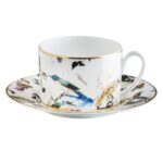 Roberto Cavalli Garden Birds TEA CUP & SAUCER Cylindric Shape