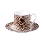 Roberto Cavalli JAGUAR Coffee Cup & Saucer