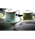⁦Roberto Cavalli LIZZARD SUNRISE Coffee Cup & Saucer Set 6 Pcs⁩ - الصورة ⁦2⁩
