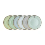 Roberto Cavalli LIZZARD SUNRISE Dessert Plate Set 6 Pcs