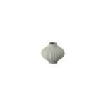 Plissee/ Lava Vase 8 cm