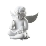Angel with scroll 14cm