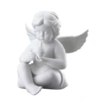 Angel w.birthdaycake 14cm