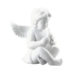 Angel w.birthdaycake 14cm - Image 5