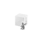 Engel klein Weiss matt Angel kissing hand 6.5cm - Image 4