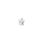 Engel klein Weiss matt Angel with heart 6.5cm - Image 5