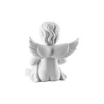 Engel mittel Weiss matt / Angel with heart - Image 2