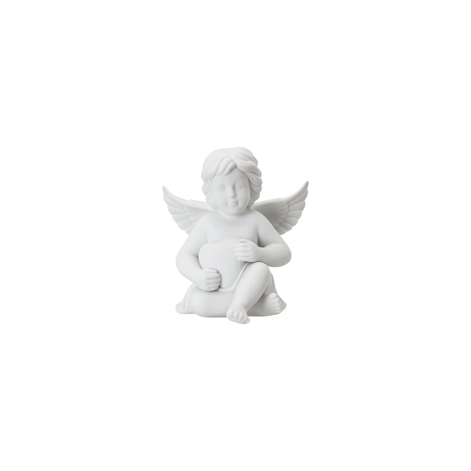 Ominia_Rosenthal_Engel _69056-000102-90097_1_f25 Engel gross Weiss matt / Angel with heart - Image 1