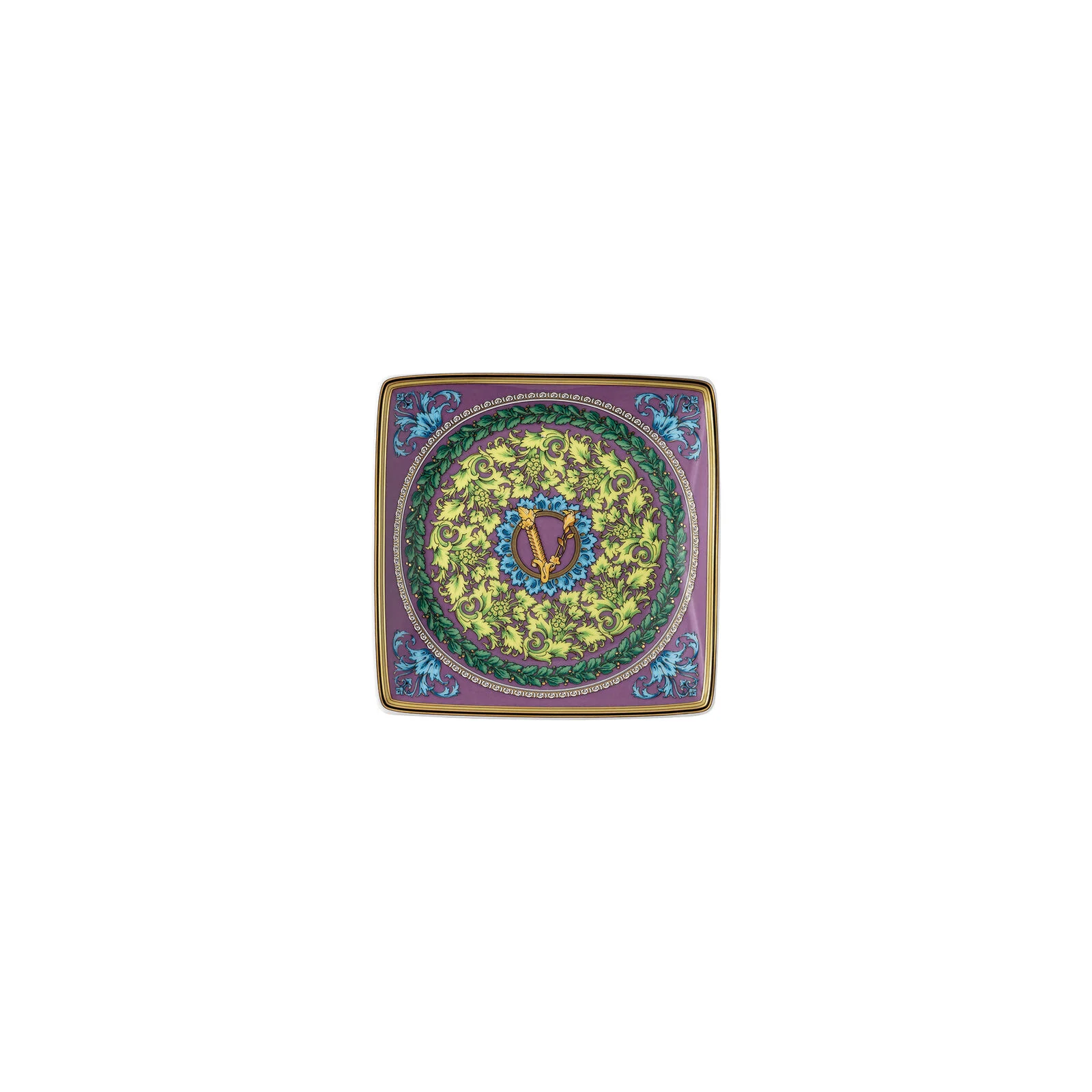 Ominia_Versace_ Barocco _Mosaic_11940-403728-15253_f25 Barocco Mosaic/ Bowl 12 cm sq. flat - Image 1