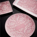 Barocco Rose/ Bowl 9 cm sq. flat - Image 4
