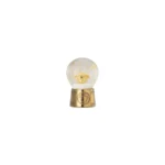 Golden Medusa/ Glass Sphere w. Snow eff.