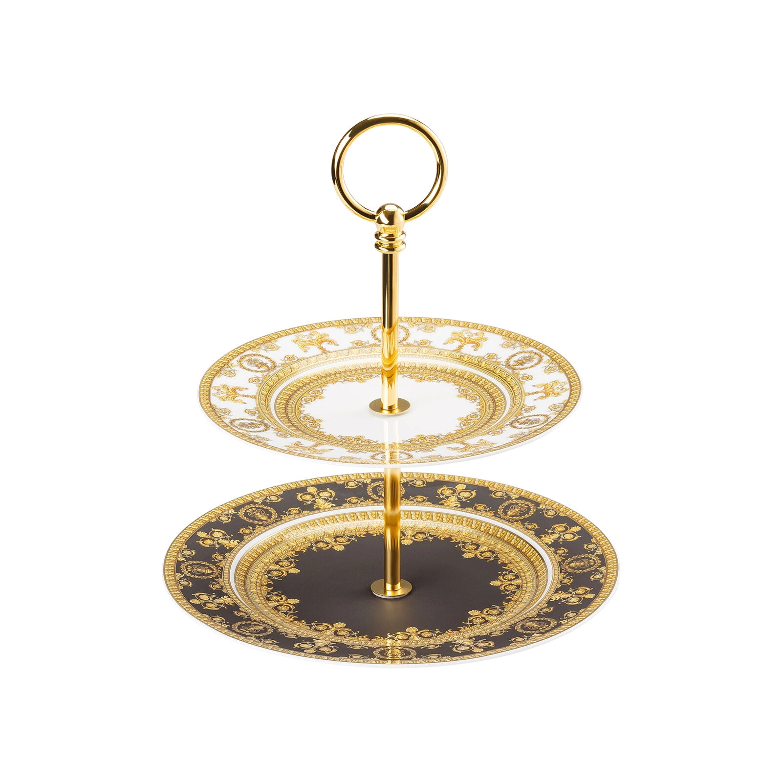 Ominia_Versace_ I_Love_Baroque_19325-403651-25316_f25 I Love Baroque/ Etagere small 2tiers - Image 1