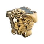 Medusa Grande/ Gold Vase 21 cm - Image 2