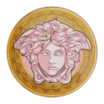 Medusa Amplified Pink Coin / Service Plate 33 cm