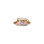 Medusa Amplified Pink Coin/ Cup/Saucer 4 low