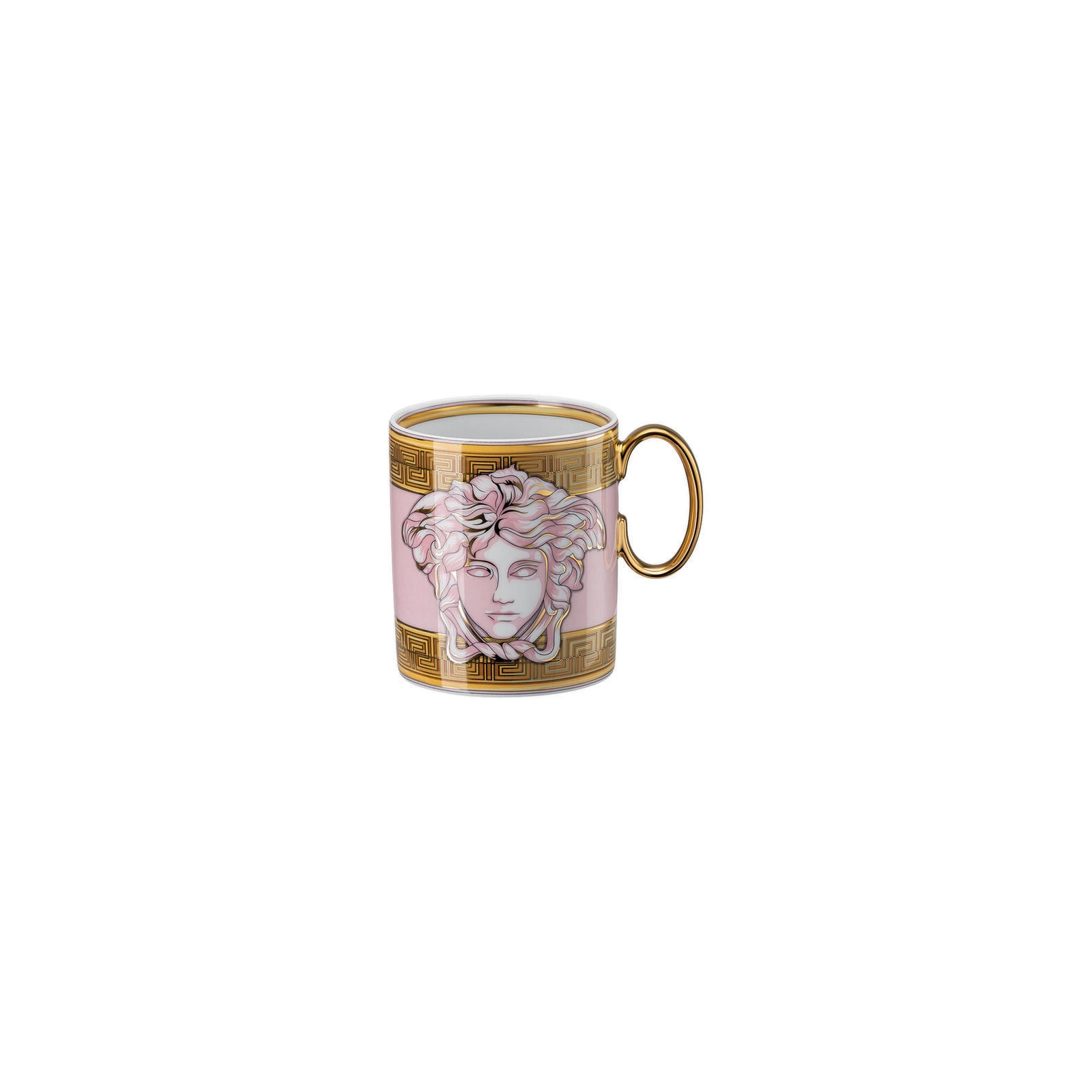 Ominia_Versace_ Medusa_Amolified_19335-403759-15505_1_f25 Medusa Amplified Pink Coin / Mug with handle - Image 1