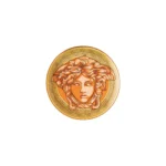 Medusa Amplified Orange Coin/ Plate 17 cm